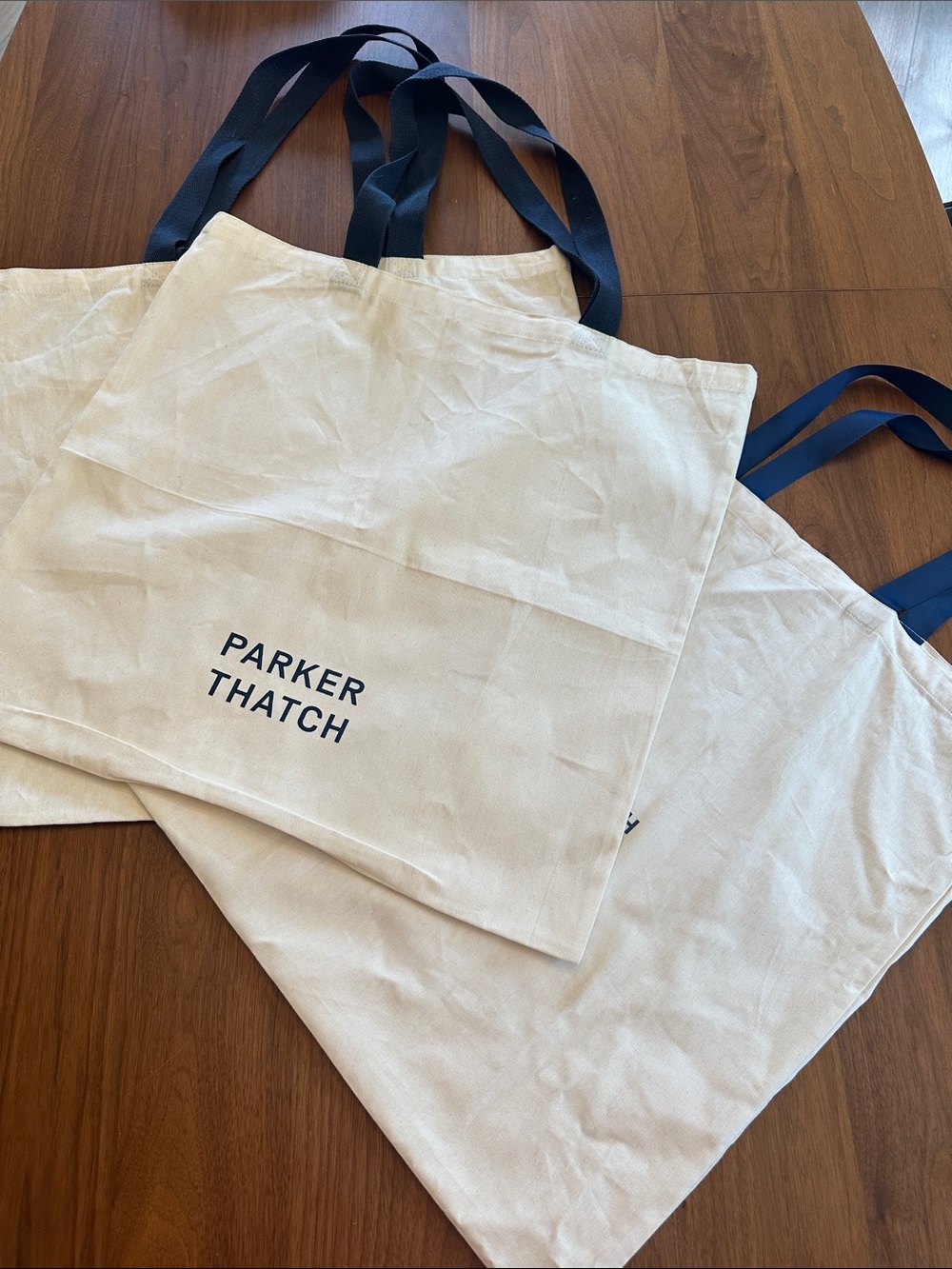 3 PARKER THATCH Dust Bags